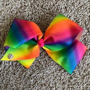 Rainbow Pattern JoJo Bow